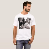 Gossip Meisje Zwart-wit Groep Graphic T-shirt (Voorkant volledig)