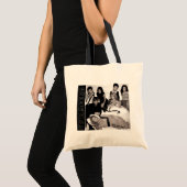 Gossip Meisje Zwart-wit Groep Graphic Tote Bag (Voorkant (product))