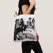 Gossip Meisje Zwart-wit Groep Graphic Tote Bag (Dichtbij)