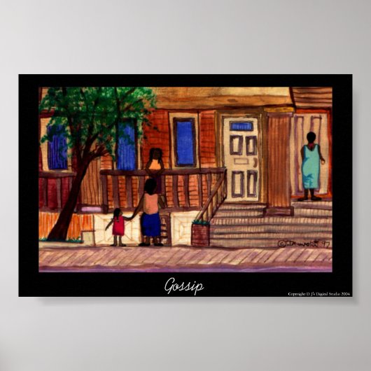 Gossip Poster (Voorkant)