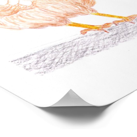 Gossiping Hens Poster (Hoek)