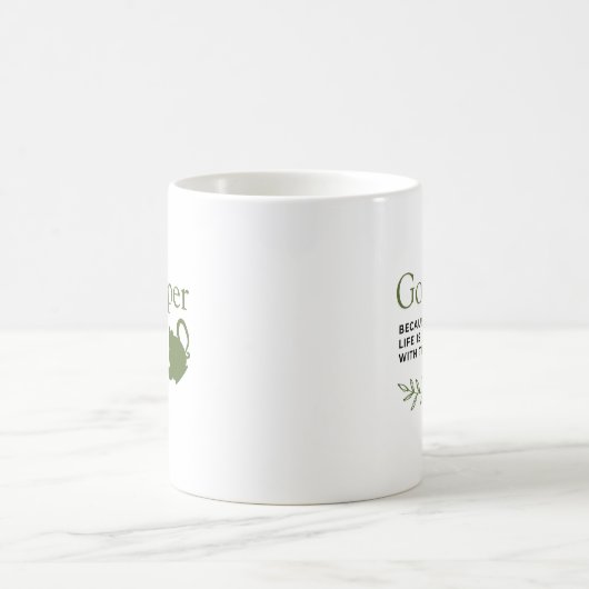 GosSipper Mug – Funny Tea Lover Mug Koffiemok (Center)