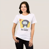 Gost girl Halloween T-shirt (Voorkant volledig)