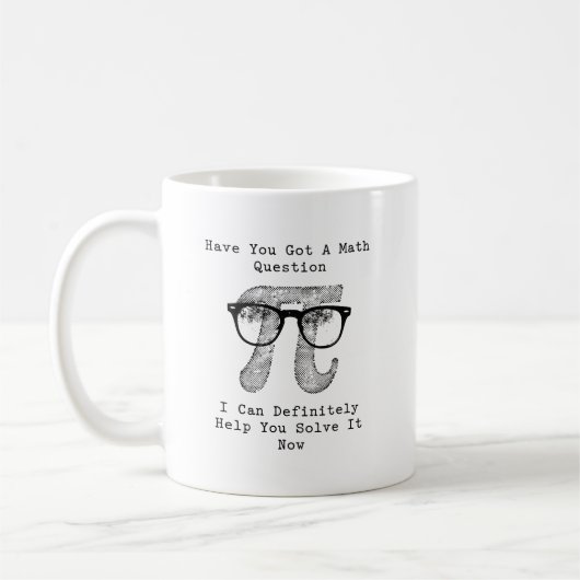 Got a Math Question? I Can Help You Solve It! Koffiemok (Links)