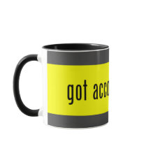 Got Accountability - Geel en Zwart Lettering