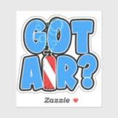 Got Air? Duiksticker Sticker (Vel)