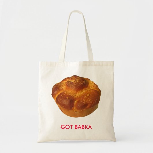 GOT BABKA SHOPPING BAG TOTE BAG (Voorkant)