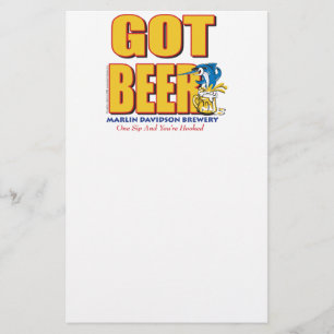 GOT-BEER-Crazy Briefpapier