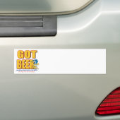 GOT-BEER-Crazy Bumpersticker (Op auto)