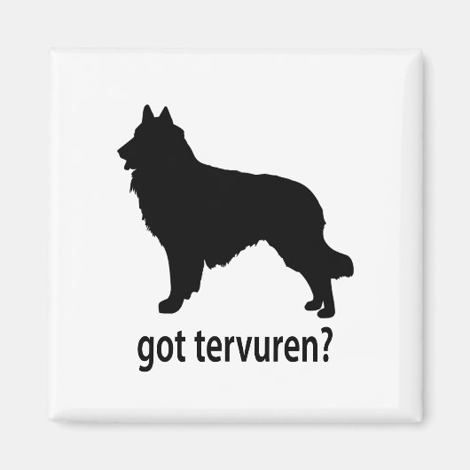 Got Belgian Tervuren Magneet (Voorkant)