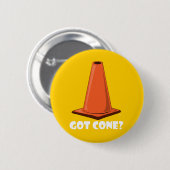 GOT CONE 1t Ronde Button 5,7 Cm (Voorkant /achterkant)