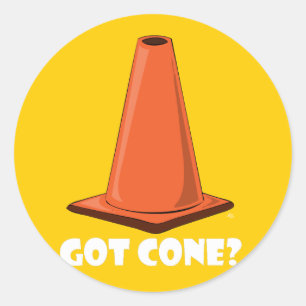 GOT CONE 1t Ronde Sticker