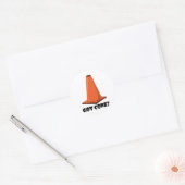 GOT CONE 2t Ronde Sticker (Envelop)