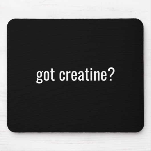 Got Creatine Funny Creatine Bodybuilding  Muismat (Voorkant)