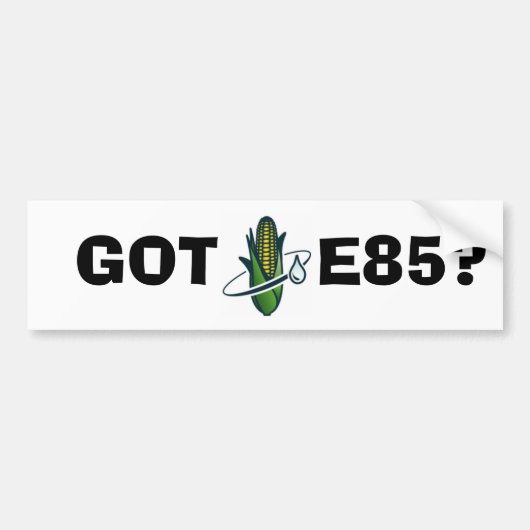 GOT, E85? BUMPERSTICKER (Voorkant)