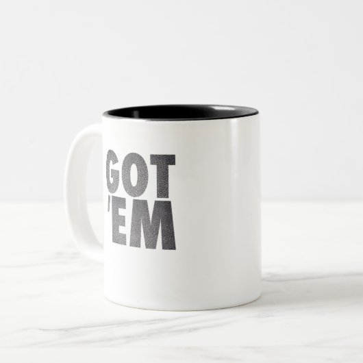 GOT EM CEMENT TWEEKLEURIGE KOFFIEMOK (Voorkant links)