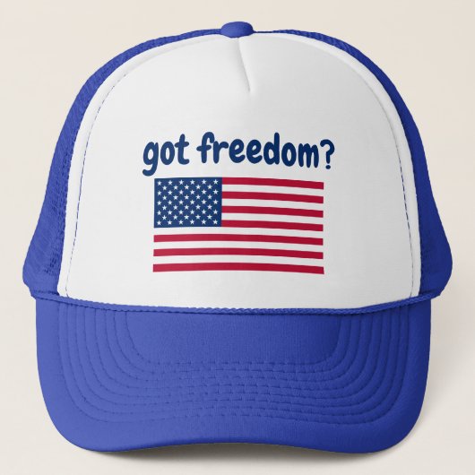 got freedom? Trucker Hat Pet (Voorkant)