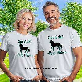 Got Gait Paso Fino Horse Graphic T-shirt