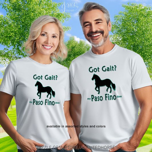 Got Gait Paso Fino Horse Graphic T-shirt