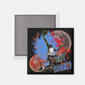 GOT GAME - BASKETBALL MAGNEET (Voorkant / Achterkant)
