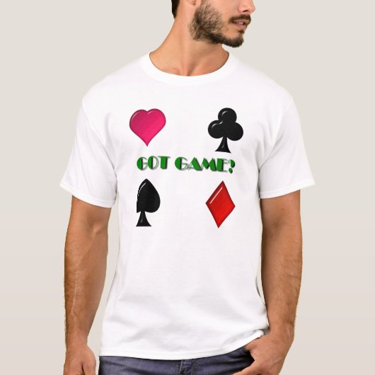 GOT GAME POKER SHIRT (Voorkant)