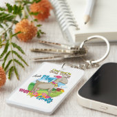 GOT | Gewoon koffie spelen met geiten Drinken Sleutelhanger (Voorkant Rechts)