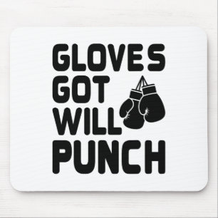 Got Gloves zal bokser sport kracht gym te slaan Muismat
