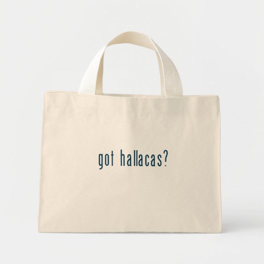got hallacas mini tote bag (Voorkant)