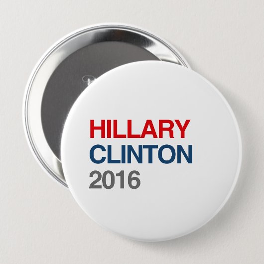 GOT HILLARY CLINTON 2016 RONDE BUTTON 4,0 CM (Voorkant /achterkant)
