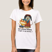 GOT HIPSTA HOMIES hangin in m'n huis... T-shirt (Voorkant)