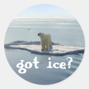 GOT ICE? RONDE STICKER