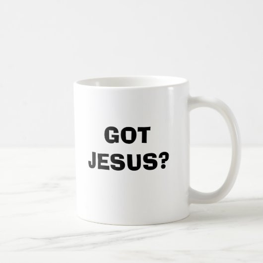 GOT JESUS? KOFFIEMOK (Rechts)