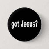 GOT JESUS RONDE BUTTON 5,7 CM (Voorkant)