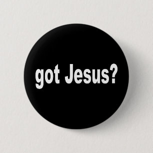 GOT JESUS RONDE BUTTON 5,7 CM