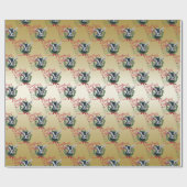 GOT | kerstwijn Baby geit kisses Alpine Cadeaupapier (Vlak)