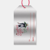 GOT | kerstwijn Baby geit Kisses Nigerian Cadeaulabel (Achterkant)