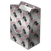 GOT | kerstwijn Baby geit Kisses Nubian 2 Medium Cadeauzakje (Achterkant Gekanteld)