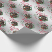 GOT | kerstwijn Baby geit Kisses Nubian 3 Cadeaupapier (Hoek)