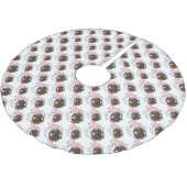 GOT | kerstwijn Baby geit Kisses Nubian 3 Kerstboom Rok (Gekanteld)