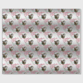 GOT | kerstwijn Baby geit Kisses Nubians Cadeaupapier (Vlak)