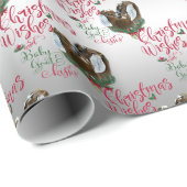 GOT | kerstwijn Baby geit Kisses Nubians Cadeaupapier (Rol Hoek)