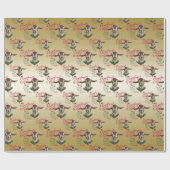 GOT | kerstwijn Baby geit Kisses Togg Cadeaupapier (Vlak)