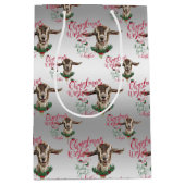 GOT | kerstwijn Baby geit Kisses Togg Medium Cadeauzakje (Voorkant)
