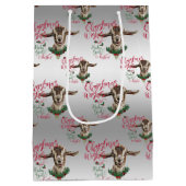 GOT | kerstwijn Baby geit Kisses Togg Medium Cadeauzakje (Achterkant)