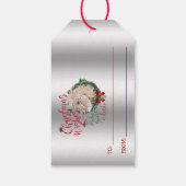 GOT | kerstwijn Baby Goat Kisses Angora Cadeaulabel (Achterkant)