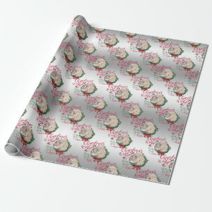 GOT kerstwijn Baby Goat Kisses Angora Cadeaupapier