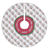 GOT | kerstwijn Baby Goat Kisses Angora Kerstboom Rok (Voorkant)