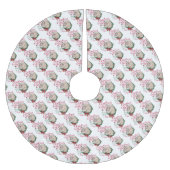 GOT | kerstwijn Baby Goat Kisses Angora Kerstboom Rok (Voorkant)