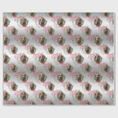 GOT | kerstwijn Baby Goat Kisses Boer Cadeaupapier (Vlak)