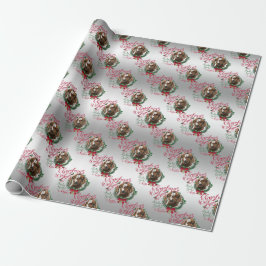 GOT | kerstwijn Baby Goat Kisses Boer Cadeaupapier